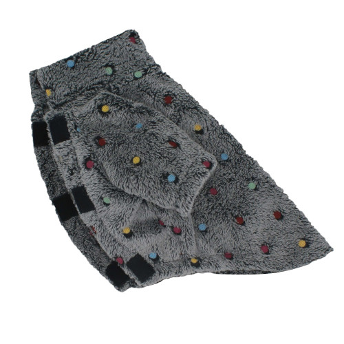 Батник Paw Star Bonibon Plush для собак, розмір XXL, сірий