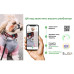 Шлея Waudog Nylon з QR-паспортом, для собак, анатомічна, малюнок "Патрон", розмір M, 40-70 см/50-80 см