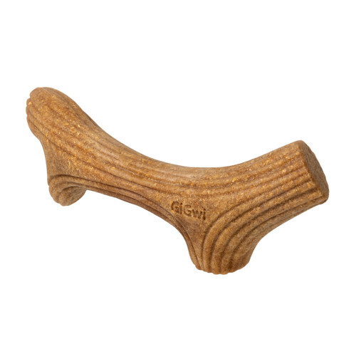 Іграшка GiGwi Wooden Antler Ріг жувальний для собак, розмір M, коричневий