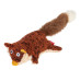 Іграшка GiGwi Plush Лисиця для собак, з пищалкою, 9 см