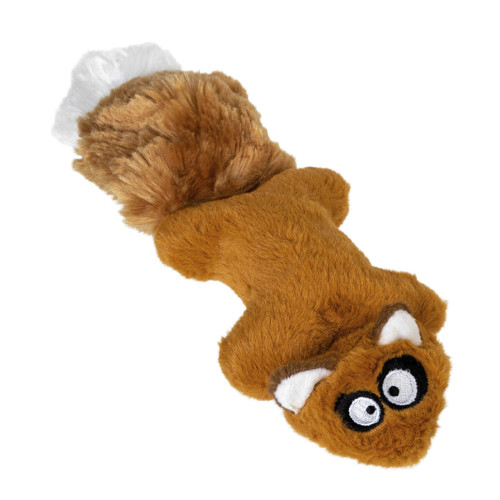 Іграшка GiGwi Plush Білка для собак, з двома пищалками, 24 см