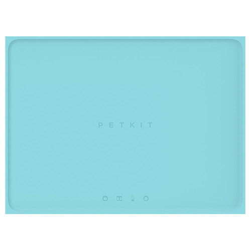 Килимок під миску Petkit Pet Mat Blue для котів та собак, антиковзний, силікон, 46×34 см, блакитний