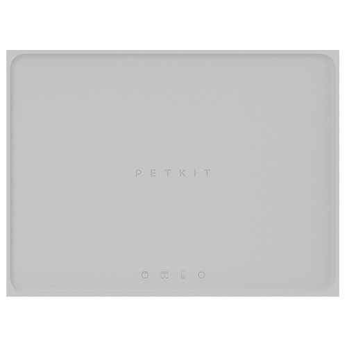 Килимок під миску Petkit Pet Mat Grey для котів та собак, антиковзний, силікон, 46×34 см, сірий