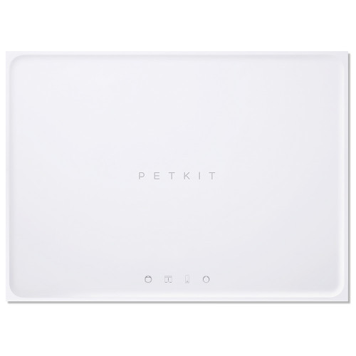 Килимок під миску Petkit Pet Mat White для котів та собак, антиковзний, силікон, 46×34 см, білий