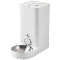 Смарт годівниця Petkit Smart Pet Feeder Mini Stainless Steel Bowl для собак і котів, 2.8 л, біла
