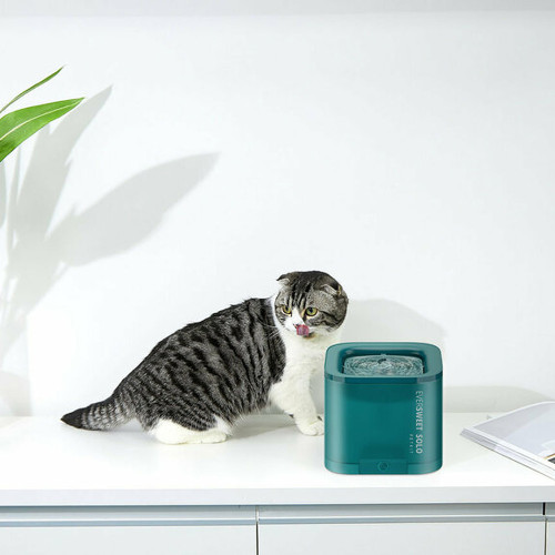 Поїлка Petkit Electric Pet Cat/Dog Solo Green для собак та котів, 1.85 л, зелена