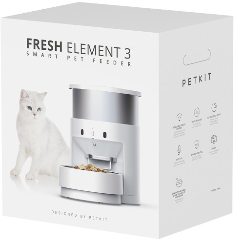 Смарт годівниця Petkit Smart Fresh Element для собак та котів, 3 л, біла