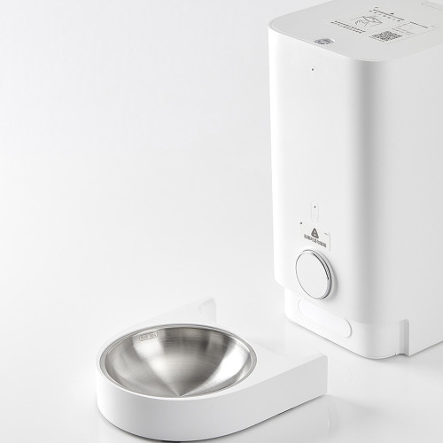 Смарт годівниця Petkit Smart Pet Feeder Mini Stainless Steel Bowl для собак і котів, 2.8 л, біла