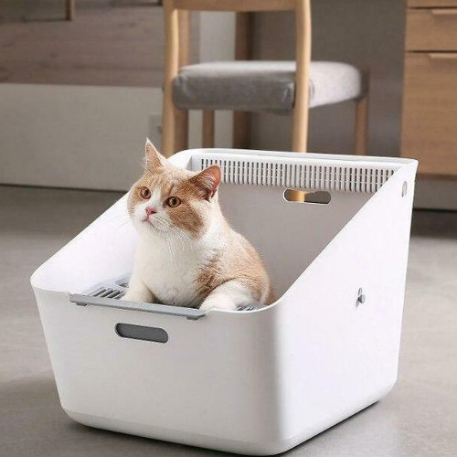 Смарт лоток Petkit Pura Cat Litter Box для котів, білий