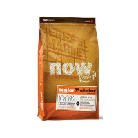 Беззерновой корм NOW Fresh Senior корм для дорослих собак, з індичкою, качкою та лососем, 11,34 кг