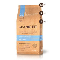 Сухий корм Grandorf White Fish & Rice All Breeds для дорослих собак біла риба, 12 кг Сухий корм Grandorf White Fish & Rice All Breeds для дорослих собак біла риба, 12 кг