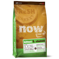 Беззерновой корм NOW Fresh Grain Free Kitten Recipe для кошенят з індичкою, качкою та лососем, 3.63 кг Беззерновой корм NOW Fresh Grain Free Kitten Recipe для кошенят з індичкою, качкою та лососем, 3.63 кг