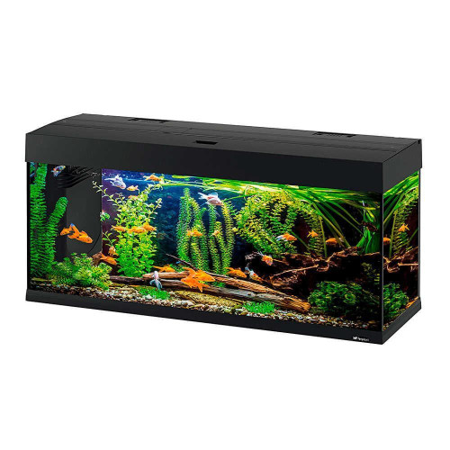 Акваріумний комплект Ferplast Dubai 120 LED Black з LED-освітленням, чорний, 240 л