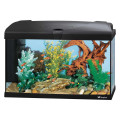Акваріум скляні Ferplast Capri 60 Black з LED-освітленням, чорний, 60 л
