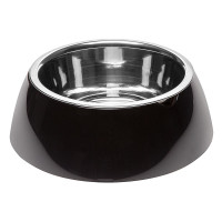 Ferplast Jolie Large Black Bowl металева миска для собак і кішок, 23,3 см Ferplast Jolie Large Black Bowl металева миска для собак і кішок, 23,3 см
