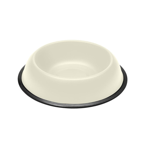 Ferplast Mira KC 70 Bowl White металева пофарбована миска для собак і кішок, біла, 15,5 см