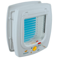 Ferplast Swing 5 Tunnel White дверцята для собак і кішок біла, 22,5x9,6x25,2 см Ferplast Swing 5 Tunnel White дверцята для собак і кішок біла, 22,5x9,6x25,2 см