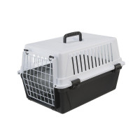 Переноска Ferplast Carrier Atlas 10 EL Palbox для котів і собак, біло-чорна, 48×32.5×29 см Переноска Ferplast Carrier Atlas 10 EL Palbox для котів і собак, біло-чорна, 48×32.5×29 см
