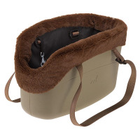 М'яка сумка-переноска Ferplast With-Me Bag Winter Sand для дрібних собак до 8 кг, коричнева, 43.5×21.5×27 см М'яка сумка-переноска Ferplast With-Me Bag Winter Sand для дрібних собак до 8 кг, коричнева, 43.5×21.5×27 см