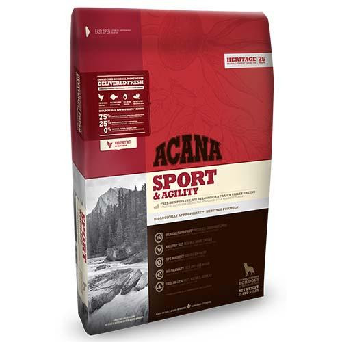 Сухий корм Acana Sport & Agility для дорослих активних і робочих собак всіх порід, 11.4 кг