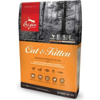 Сухой корм Orijen Cat & Kitten для кошек всех пород и возрастов, 5.4 кг