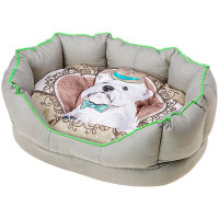Лежанка з синтетичної тканини Ferplast Fiore 50 Bedding Sir Dog, 45×35×17 см Лежанка з синтетичної тканини Ferplast Fiore 50 Bedding Sir Dog, 45×35×17 см