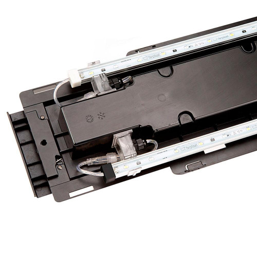 Стельовий світильник Ferplast Overtank Dubai LED Lamp 80 Black для акваріумів, чорний, 80x18x6,5 см