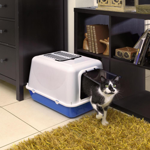 Туалет для котів Ferplast Clear Cat 20 закритий