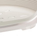 Пластиковий лежак Ferplast Siesta Deluxe 2 White з антиковзаючим покриттям, 49×36×17.5 см