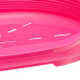 Пластиковий лежак Ferplast Siesta Deluxe 4 Pink з антиковзаючим покриттям, 61.5×45×21.5 см