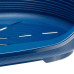Пластиковий лежак Ferplast Siesta Deluxe 6 Blue з антиковзаючим покриттям, 70.5×52×23.5 см