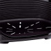 Пластиковий лежак Ferplast Siesta Deluxe 8 Black з антиковзаючим покриттям, 82.5×59.5×25 см