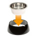 Ferplast Jolie Large Black Bowl металева миска для собак і кішок, 23,3 см