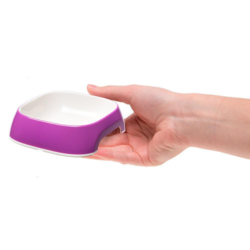 Ferplast Glam Extra Small Violet Bowl пластикова миска для собак і кішок фіолетова, 200 мл