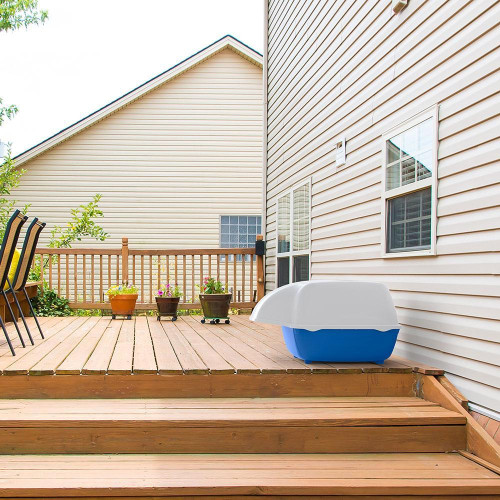 Туалет для використання на вулиці Ferplast Toilet Home Cosmic Outdoor для кішок, 43,5x73,5x41 см