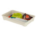 Переноска Ferplast Carrier Atlas 10 Organizer для котів і собак, біло-синя, 48×33.2×33.6 см