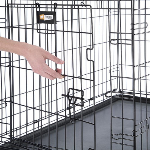 Вольєр Ferplast Dog-INN 90 для собак, 92.7×58.1×62.5 см