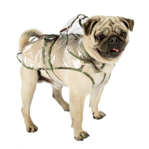 Плащ-дощовик Ferplast Raincoat TG 40 для собак, прозорий, 40 см