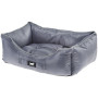 Мягкий диван Ferplast Jazzy 60 Bedding Grey для собак, серый, 66×50×20 см