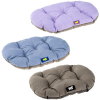 Подушка-підстилка Ferplast Relax 55/4 Pink-Grey-Blue для собак, 55×36 см Подушка-підстилка Ferplast Relax 55/4 Pink-Grey-Blue для собак, 55×36 см