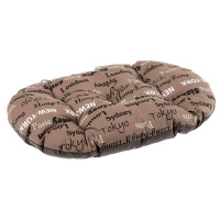 Подушка-підстилка Ferplast Relax 78/8 Map Blue-Grey-Black для котів і собак, 78×50 см Подушка-підстилка Ferplast Relax 78/8 Map Blue-Grey-Black для котів і собак, 78×50 см