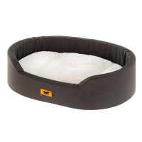 Лежак Ferplast Dandy F 65 для собак і котів, з штучним хутром, 65×46×17 см Лежак Ferplast Dandy F 65 для собак і котів, з штучним хутром, 65×46×17 см