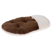 Хутряна подушка Ferplast Relax 78/8 Soft Brown для котів і собак, коричнева, 78×50 см Хутряна подушка Ferplast Relax 78/8 Soft Brown для котів і собак, коричнева, 78×50 см