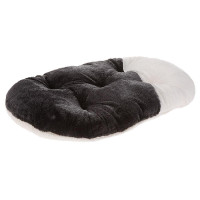 Хутряна подушка Ferplast Relax 78/8 Soft Black для котів і собак, чорна, 78×50 см Хутряна подушка Ferplast Relax 78/8 Soft Black для котів і собак, чорна, 78×50 см