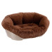 Ліжко Ferplast Sofa 2 Soft Brown для собак і котів з термопластичної смоли, 52×39×21 см
