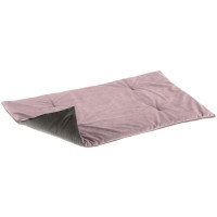 Двухгранна оксамитова підстилка Ferplast Baron 110 Blanket Purple-Grey для котів і собак, 110×70 см Двухгранна оксамитова підстилка Ferplast Baron 110 Blanket Purple-Grey для котів і собак, 110×70 см