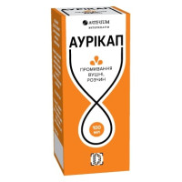 Розчин Arterium Аурікап для чищення вух у собак і котів, 100 мл