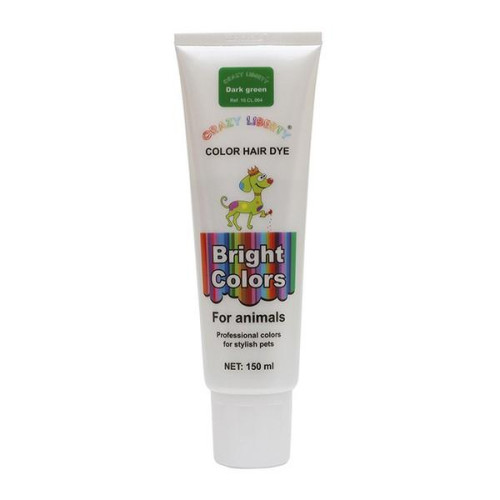Фарба для вовни Crazy Liberty Color Hair Dye 150 мл. Dark Green.