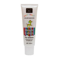 Фарба для вовни Crazy Liberty Color Hair Dye 150 мл. Black.