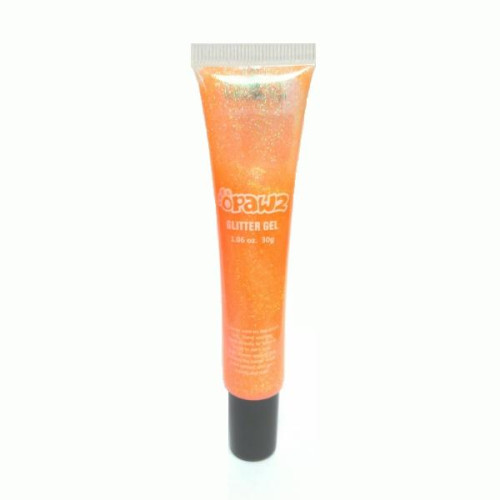 Гель з блискітками для вовни Opawz Pet Glitter Gel Orange 30 мл